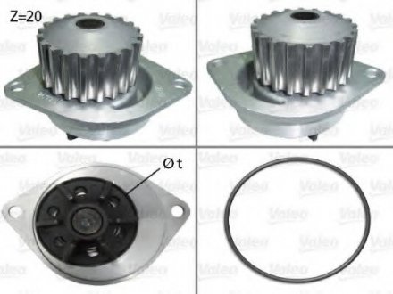 Водяной насос Valeo 506290