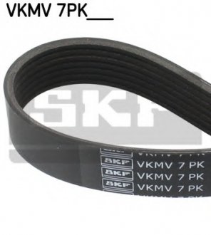 Поликлиновой ремінь SKF VKMV7PK1792 (фото 1)