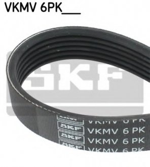 Ремень поліклиновий SKF VKMV6PK1217 (фото 1)