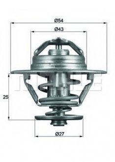 Термостат Mahle TX 93 74 D (фото 1)