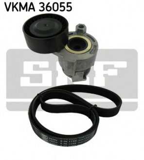 Комплект ремня генератора SKF VKMA 36055 (фото 1)