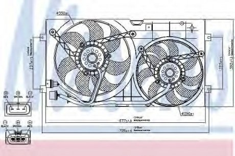 Вентилятор NISSENS 85250 (фото 1)