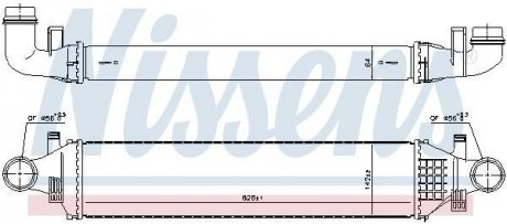 Інтеркулер NISSENS 96334