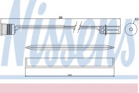 Осушувач NISSENS 95466 (фото 1)