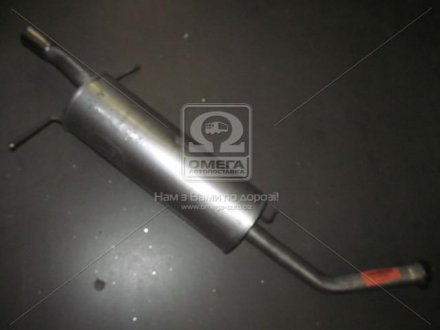 Глушитель (задняя часть) алюминизированная сталь Mazda 626/MX6 91- 1.8, 2.0 (91-97) Polmostrow 12.05 (фото 1)