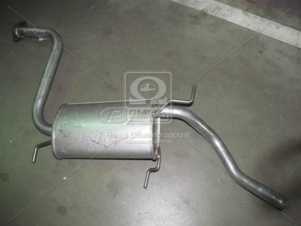 Глушитель алюм. сталь, задн. часть Mazda 323 85-89 1.1-1.5/1.7D Polmostrow 12.04 (фото 1)