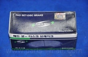 Колодка гальм. диск. KIA PREGIO (вир-во PARTS-MALL) Parts Mall PKB-011