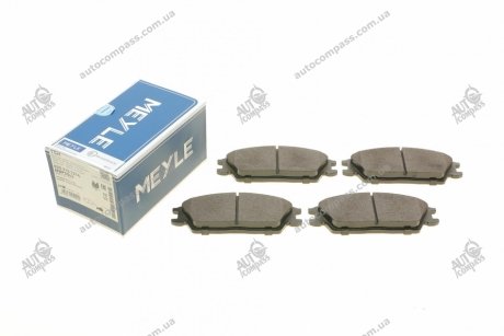 Тормозные колодки Honda Accord, Hyundai Accent, Getz, Elantra MEYLE 025 210 1214