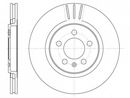 Тормозной диск REMSA 6293.10 (фото 1)