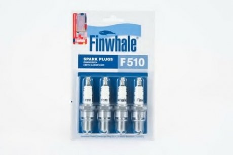 Свічка запалювання ВАЗ 2108-2115, 1117-1119 8 клап. 21214 (компл.4 шт) (вир-во) Finwhale F510 (фото 1)