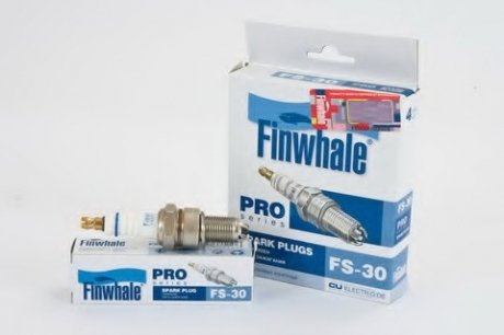 Свеча зажигания серия PRO ВАЗ 2108-2115 8 клап. 3-х электродная Finwhale FS30 (фото 1)