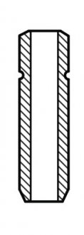 Направляющая втулка клапана DAF XF250 9.02х15.025х76.5 AE VAG96247 (фото 1)
