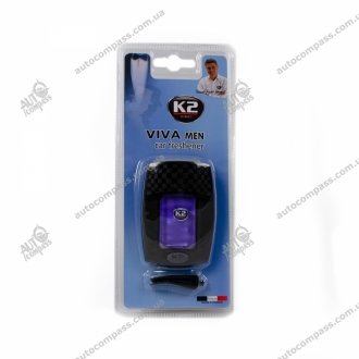 Автомобільний ароматизатор (освіжувач) повітря "для чоловіків"/ VINCI VIVA MEN K2 V121 (фото 1)