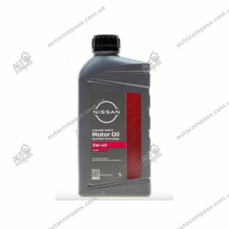 Масло моторное / Infiniti Motor Oil 5W-40 (1 л) Nissan Ke90090032