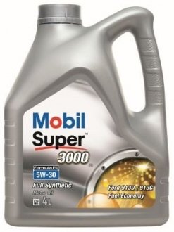 Super 3000 X1 Formula FE 5W-30 4L (x4) E MOBIL 151526 (фото 1)
