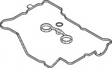 Комплект прокладок клапанної кришки FIAT 500, 500L, 500C (0.9); PANDA (0.9); PUNTO (0.9); ALFA ROMEO M Elring 005.660 (фото 1)