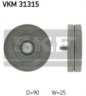 Ролик модуля натягувача ременя AUDI A5 (8T3) 2.0 TFSI (вир-во) SKF VKM31315 (фото 1)