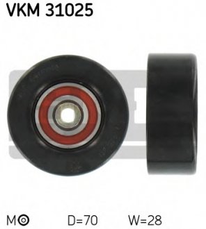 Натяжний ролик, поліклінового ременя (Вир-во) SKF VKM31025 (фото 1)