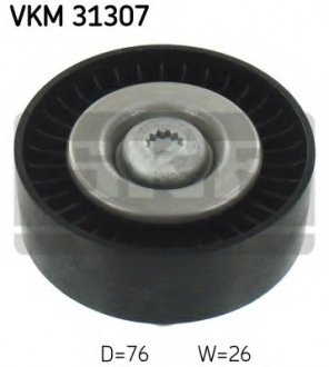 Ролик паразитний AUDI, VW A4, A5, A6, A7, A8, Q5, Q7, Touareg "2,8, 3,2L "07>> SKF VKM31307 (фото 1)