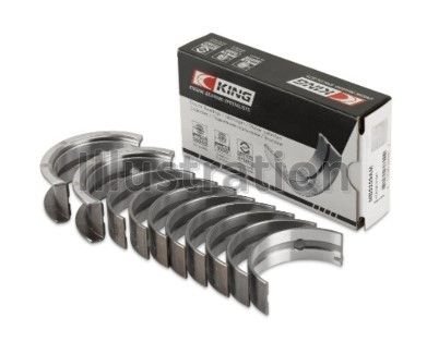Вкладиші корінні комплект AUDI, VW 1,6D-1,9D-1,6i-2,0i -04 King MB5027AM0.25 (фото 1)