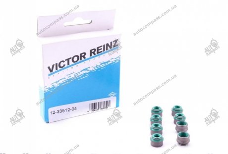 Комплект сальників клапану Renaul Megane III 1,5DCI Victor Reinz 12-33512-04 (фото 1)