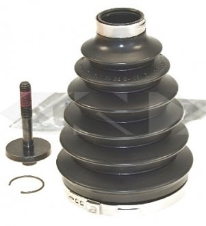 Пильник полімерний ШРКШ зі змазкою та металевим кріпленням GKN/Spidan 20064 (фото 1)