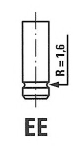 Клапан випускний ALFA ROMEO 3326, R FRECCIA R3326/R (фото 1)