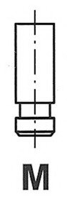 Клапан впускний FRECCIA R4923/SNT (фото 1)