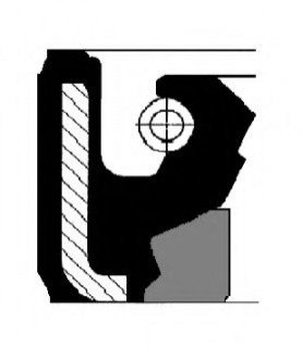 Сальник колінвала (52x66x5.5) DB Corteco 01029136B