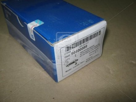 Тормозные колодки дисковые задние General Motors 96800089 (фото 1)