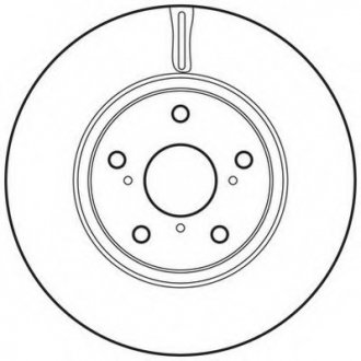 Диск тормозной Jurid 562649JC (фото 1)