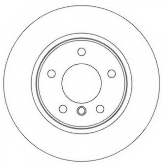 Диск тормозной Jurid 562310JC (фото 1)