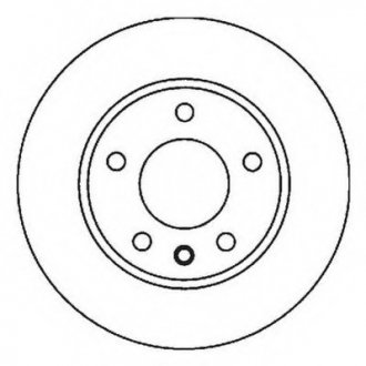 Диск тормозной Jurid 562053JC (фото 1)