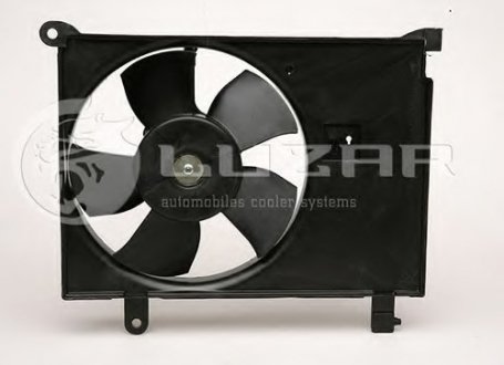 Вентилятор охлаждения радиатора Ланос ЛУЗАР (СПб- РФ) LFc 0580 (фото 1)