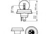 Лампа розжарювання R2 12V 45/40W P45t-41 STANDARD 1шт blister (вир-во) PHILIPS 12620B1 (фото 2)