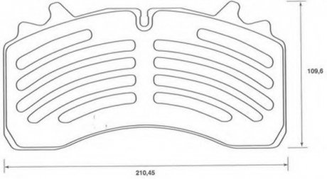 Тормозные колодки Jurid 2916205390