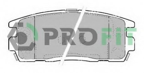 Колодки гальмівні дискові PROFIT 50001935 (фото 1)