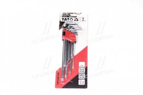 Набір ключів шестигранних YATO YT-0512 (фото 1)