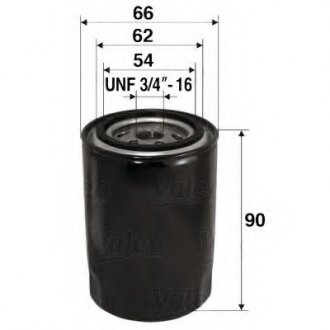 Фильтр масляный (накручиваемый) Valeo 586049 (фото 1)