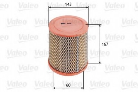 Фильтр воздушный (круглый) Valeo 585726 (фото 1)