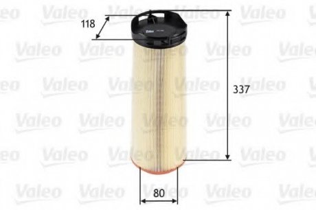 Фильтр воздушный (круглый) Valeo 585668 (фото 1)