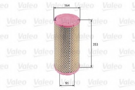 Фильтр воздушный (круглий) Valeo 585624 (фото 1)