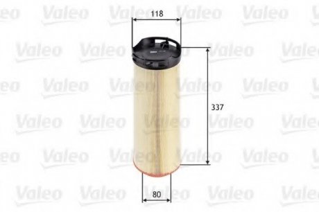 Фильтр воздушный (круглый) Valeo 585648 (фото 1)