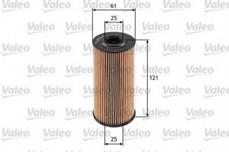 Фильтр масляный (вставка) Valeo 586578 (фото 1)