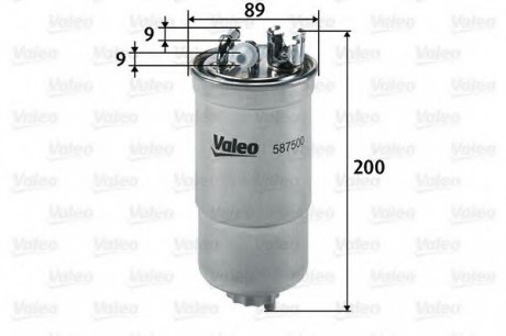 Фильтр топливный PHC Valeo 587500 (фото 1)
