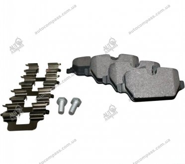Комплект тормозных колодок, дисковый тормоз JP GROUP 1463700510 (фото 1)