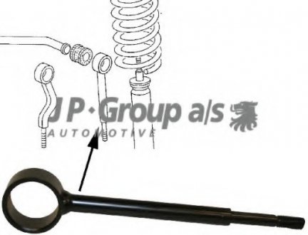 Тяга / стійка, стабилизатор JP GROUP 1140400300