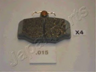 Тормозные колодки дисковые JAPANPARTS PP-015AF (фото 1)