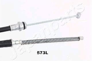 Трос ручного тормоза левый JAPANPARTS BC-573L (фото 1)