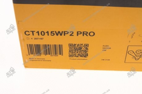 Водяний насос + комплект зубчатого ременя Contitech CT1015WP2PRO